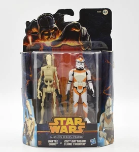 Star Wars Mission Series - Battle Droid & 212th Battalion Clone Trooper 2-Pack - Picture 1 of 3
