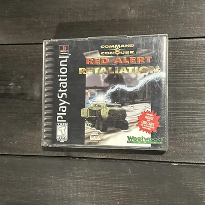 Command & Conquer: Red Alert -- Retaliation (Sony PlayStation 1, PS1) CIB Tested - Image 1 of 4