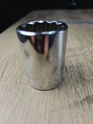 7/8" Craftsman 1/2" Drive Socket SAE Chrome Shallow 12pt New W/O Box CMMT47512 - Image 1 of 2