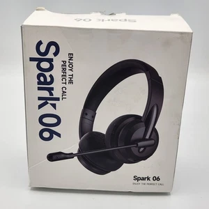NEU Masajoy Spark 06 Wireless Headset Mikrofon Gaming Anrufe Bluetooth Kopfhörer - Bild 1 von 4