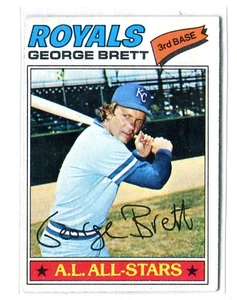 1977 Topps George Brett #580 Salón de la Real Ciudad de Kansas (ver escaneos para ver estado) - Imagen 1 de 2