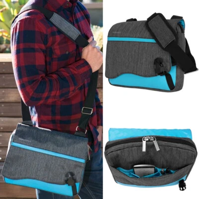 Funda bandolera de nailon de viaje para portátil para 13" HP Pavilion x360 13 / Spectre 13 Foto 1 de 4