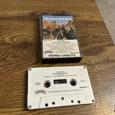 VILLAGE PEOPLE Cruisin' Cassette 1978 Casablanca NBL5-7118 Y.M.C.A. - Image 1 of 3
