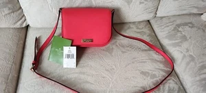 Kate Spade Newbury Lane Carsen Small Black Leather Flap Crossbody WKRU 3817  - Bild 1 von 8