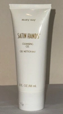 Nuevo gel limpiador de manos satinado Mary Kay 3 fl oz/88 ml dorado blanco tapa abatible KA18 nuevo Foto 1 de 4