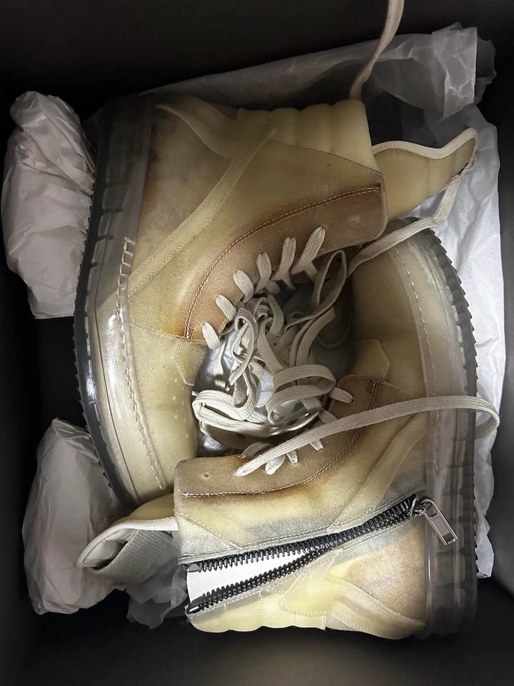 Rick Owen's Geobasket прозрачный размер 39 - Изображение 1 из 4