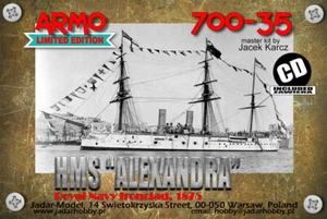 Armo 700-35 1/700 HMS Alexandra, 1875 Central battery ironclad - Imagen 1 de 6