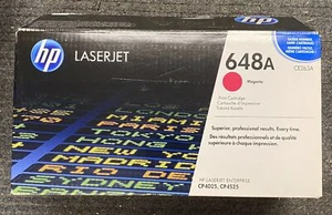original Toner HP 648A Magenta Rot CE263A Laserjet CP4025 CP4525 OVP Rechnung - Bild 1 von 2