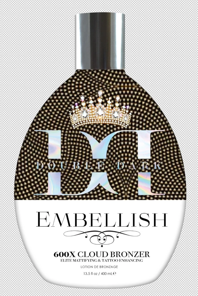 ДВОЙНОЙ ТЕМНЫЙ УКРАШАТЬ 600 X ОБЛАКО БРОНЗЕР 13,5 УНЦИЙ ЖЕЛТОВАТО-КОРИЧНЕВЫЙ INC - Изображение 1 из 1