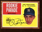 2001 Topps Archives Certified Autographed BB Card 1962 Joe Pepitone Rookie NRMT. rookie card picture