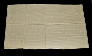 Vintage Gold with Darker Gold Embroidered Dots Fabric 56" Wide 32" - Picture 1 of 7