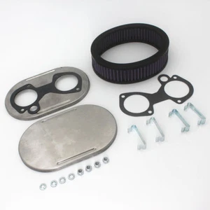 NEW Air Filter For WEBER DCOE 40DCOE 45DCOE 48DCOE Stainless -1 3/4" Tall - Foto 1 di 12