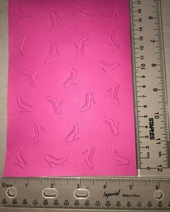 👠5 Anna Griffin Lovely Heels 🫦Embossed Card Fronts - Picture 1 of 21