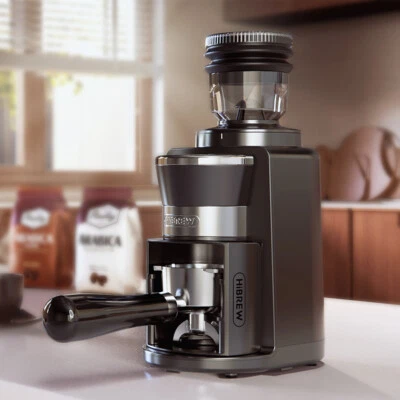 HiBREW G3A Automatische elektrische Kaffeemühle mit Gratmühle und 34 Gängen DE