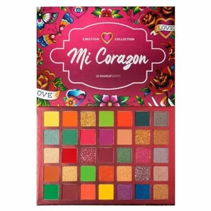 MAKEUP DEPOT MI CORAZON 35 Eye Shadow Palette Pigmented Paleta de Sombras NEW - Picture 1 of 2