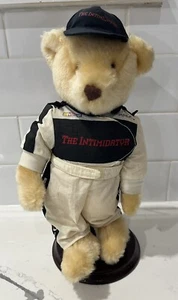 Vintage Avon DALE EARNHARDT The Intimidator Teddy Bear w Stand 12 Inch Plush - Picture 1 of 7