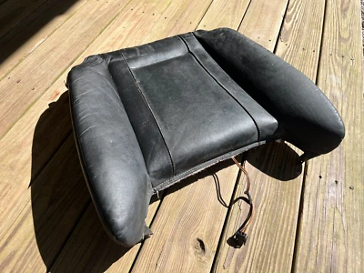 02-05 BMW E65 E66 745i 745Li 750 ALMOHADILLA ASIENTO INFERIOR DELANTERO DERECHO NEGRO Foto 1 de 4