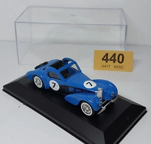 Bugatti 57 S Atalante 1939, Rally No. 7 (1/43) with stand. - Picture 1 of 9