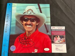 Richard Petty Hand Signed Autographed 8x10" NASCAR Photo JSA COA AA 6823A