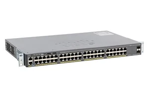 Cisco Catalyst WS-C2960X-48TS-LL | orejas base y rack LAN | 3 años de garantía - Imagen 1 de 2