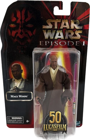 Star Wars The Black Series Lucasfilm 50th Anniversary Episode I Mace Windu F2732 Cover