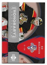 2007-08 Trilogy Honorary Swatches #HS-EB Ed Belfour (Florida Panthers)