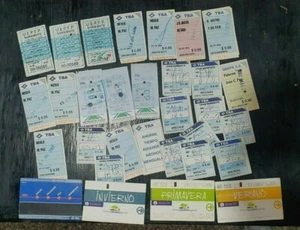 LOT OF 30 ARGENTINA TRAIN TICKETS 2000s - Picture 1 of 2