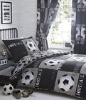 Duvet Cover & Pillowcase Football Shoot  Polycotton Double Bed Quilt Set