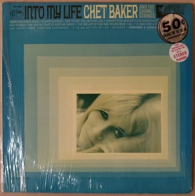 Into My Life, Chet Baker and the Carmel Strings LP **Cleaned and Tested** - Image 1 of 4