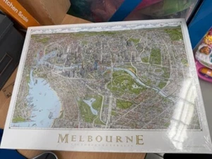 MELBOURNE VICTORIA AUSTRALIA 1000 PIECE PUZZLE 2019 - Picture 1 of 4