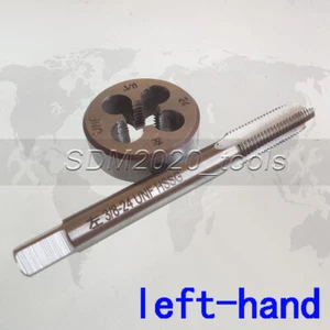 1set 3/8-24 UNF left-hand Machine tap & die Threading Tools 3/8in-24 - Picture 1 of 8