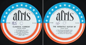 1967 AFRTS Laurindo Almeida Classical Current Vicente Gomez Armed Forces LP - Picture 1 of 9