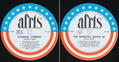 1967 AFRTS Laurindo Almeida Classical Current Vicente Gomez Armed Forces LP - Image 1 of 4