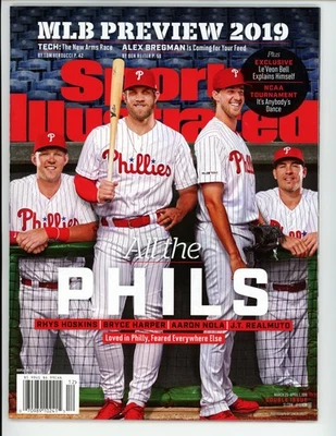 All the PHILS 2019 Sports Illustrated SIN ETIQUETA Hoskins Harper Nola Realmuto Foto 1 de 2