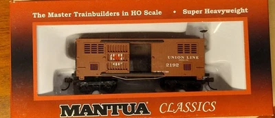 Mantua Classics Vintage 1860s Horse car, Pennsylvania RR, HO scale, boxed - Image 1 of 2