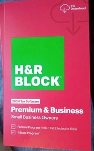 H&R Block Tax Software Premium & Business 2024, PC download - Picture 1 of 1