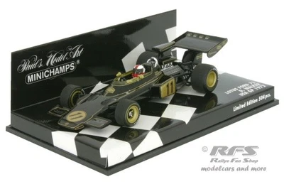 Lotus 72 JPS Dave Walker Formula 1 USA 1972 1:43 Minichamps - Immagine 1 di 2