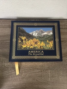 America the BeautifulRobin Langley Sommer Leather bound Limited Edition 2003 - Picture 1 of 5