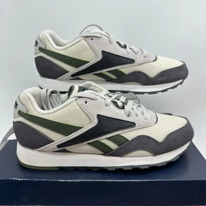 Reebok Classic Nylon Plus Running Atletico Beige Grigio Uomo Taglia 7,5 Stringate - Foto 1 di 10