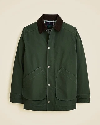 New J Crew Jacket Men's Green Barn Chore Jacket Heritage 1993 Large NWT $198 - Image 1 of 4