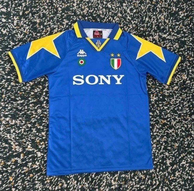 Kappa Juventus Away Italian Clubs Memorabilia Football Shirts for