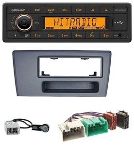 Continental MP3 Bluetooth AUX USB Autoradio für Volvo S60 S70 C70 V70 00-03 dunk - Bild 1 von 6