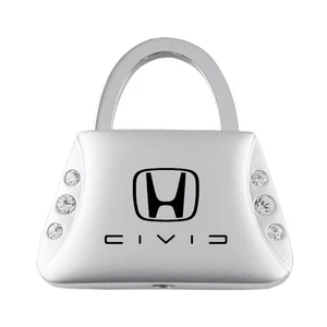 Purse Keychain for Honda Civic Reverse C on Jeweled [Officially Licensed] - Bild 1 von 2