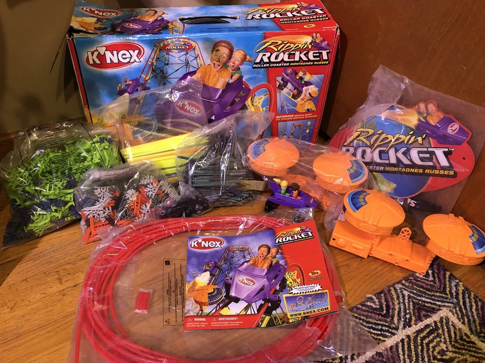  Kit de montaña rusa Knex Rippin Rocket en caja Foto 1 de 4