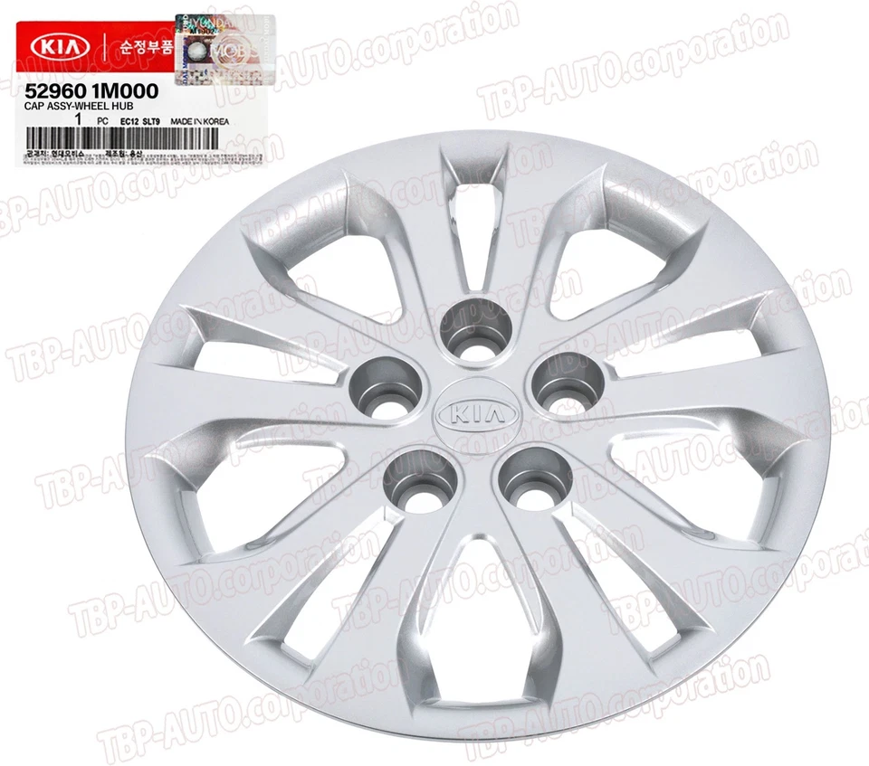 Tapacubos de cubierta de rueda de 15" original OEM ® para Kia Forte 2010-2013 529601M000 Foto 1 de 4