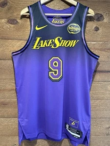 Bronny James Authentic Nike City Edition Lakers Jersey NWT w/ " Bibigo" Patch! - Picture 1 of 14