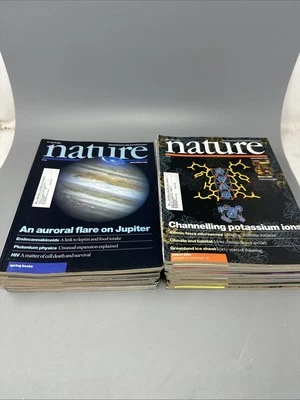 Lot of 21 Nature Magazines Year 2001 International Weekly Journal of Science - Image 1 of 4