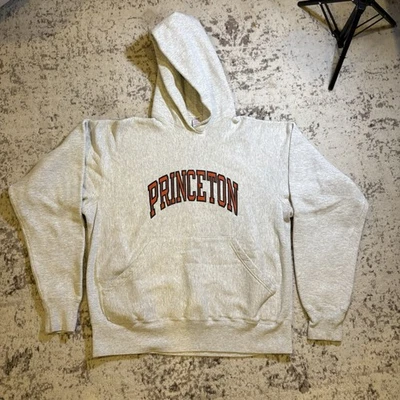 Sudadera con Capucha Soffe Rara Años 90 Hecha en Estados Unidos Princeton Hombres Talla XL Foto 1 de 4