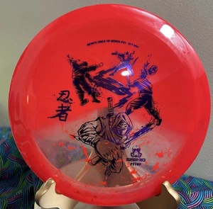 Doomsday Discs Retina Psyop Ninja Purple Stamp Infinite VIP Series 650 Made Disc - Bild 1 von 8