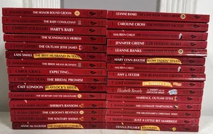 Silhouette Desire Edition Paperbacks Lot of 30 Books Steamy Romances - Bild 1 von 6